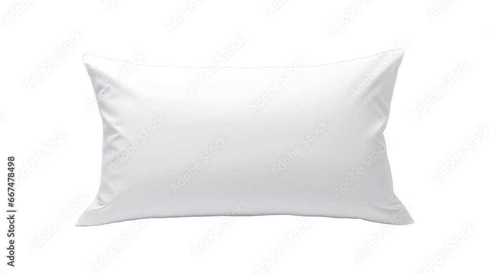 White Pillow Isolated