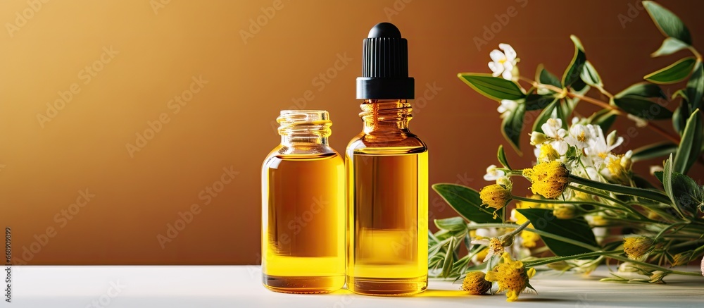 Cosmetics products with vital oil serum