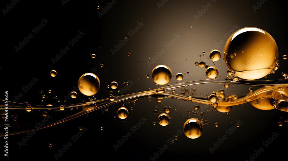 yellow drops of rain on the window