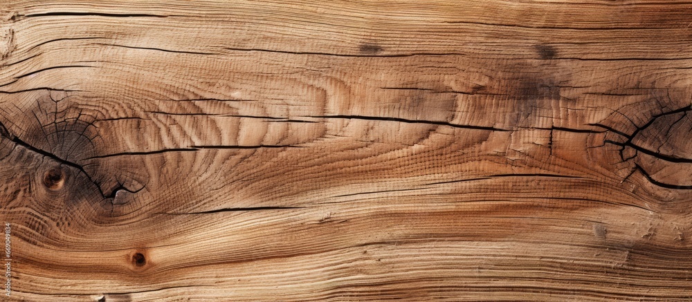 Wooden texture in an abstract form