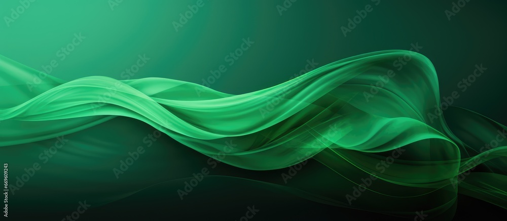 Green abstract backdrop