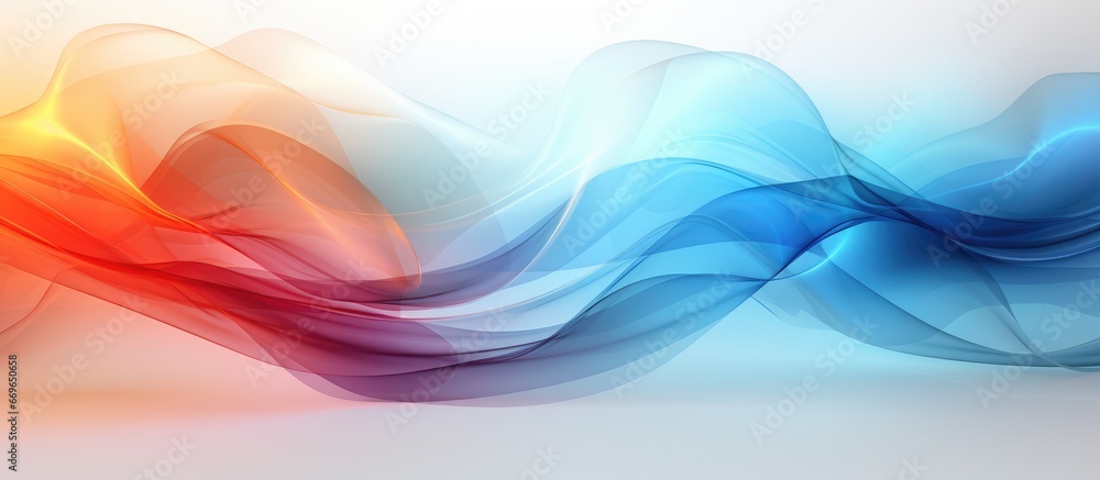 Light background with an abstract design