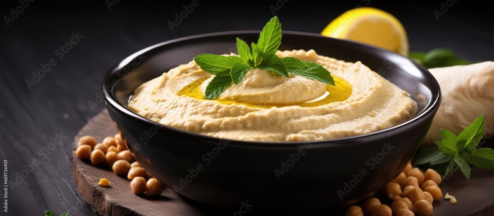 Mashed chickpeas Hummus Asian cuisine