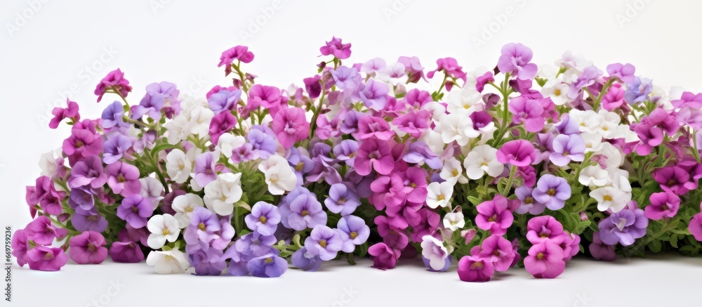 Choose between pure species and hybrid nemesia plants like Sea Mist which is a compact cultivar around 18 inches tall