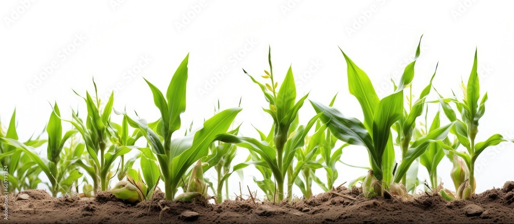 Spring maize farming