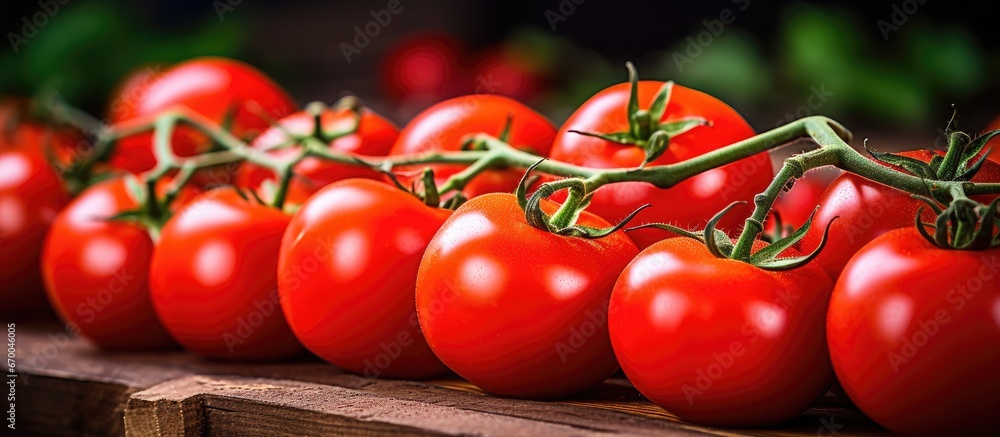 Market tomatoes