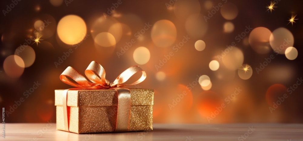 Christmas gift holiday background