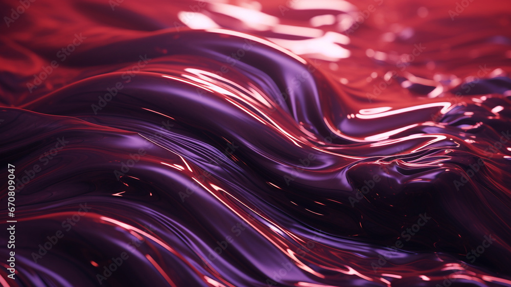 Beautiful liquid ink wave background