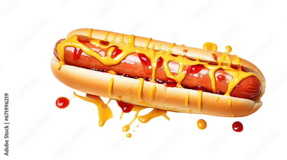 Hotdog with Sauce