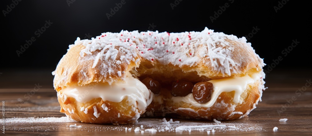 a delicious Berliner pastry