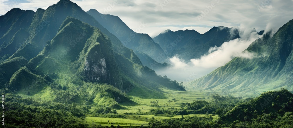 Marvelous emerald peak in Aceh Indonesia