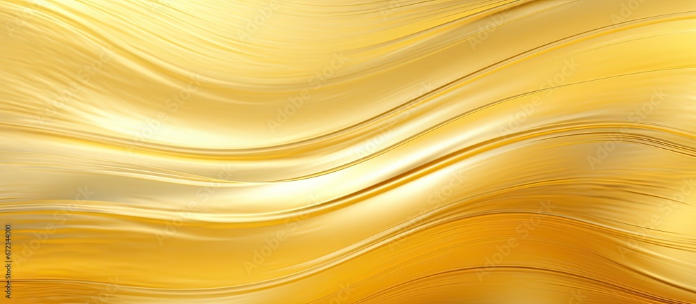 Background or texture with a brushed gold metal appearance