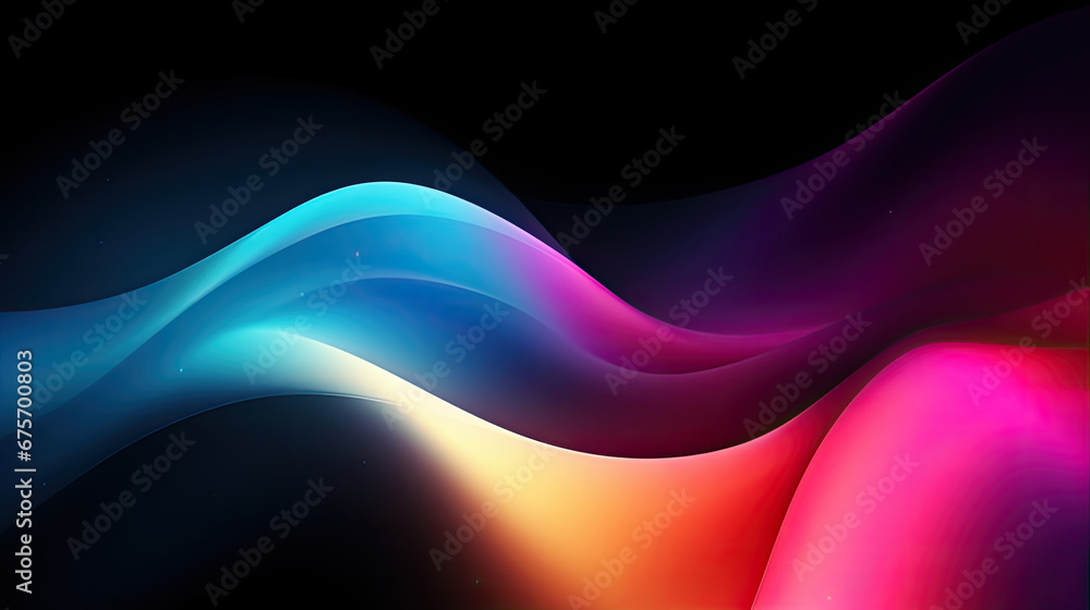 Abstract dark background. Silk satin fabric. colorful,red,pink. Elegant background with space for design. Soft wavy folds. Abstract Background with 3D Wave Bright blue,Christmas,birthday, anniversary