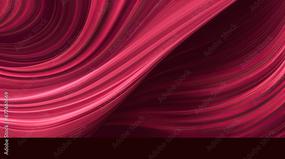 red silk background, red, magenta, burgundy abstract background . Viva magenta wave background color