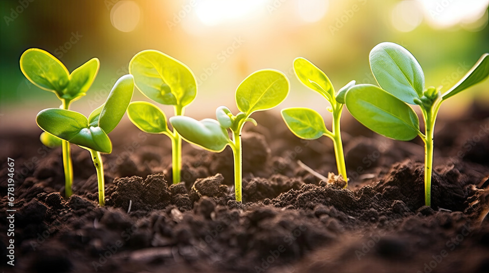 sprout growing in soil, The Joy of Growing Your Own Food Starting a Vegetable Garden