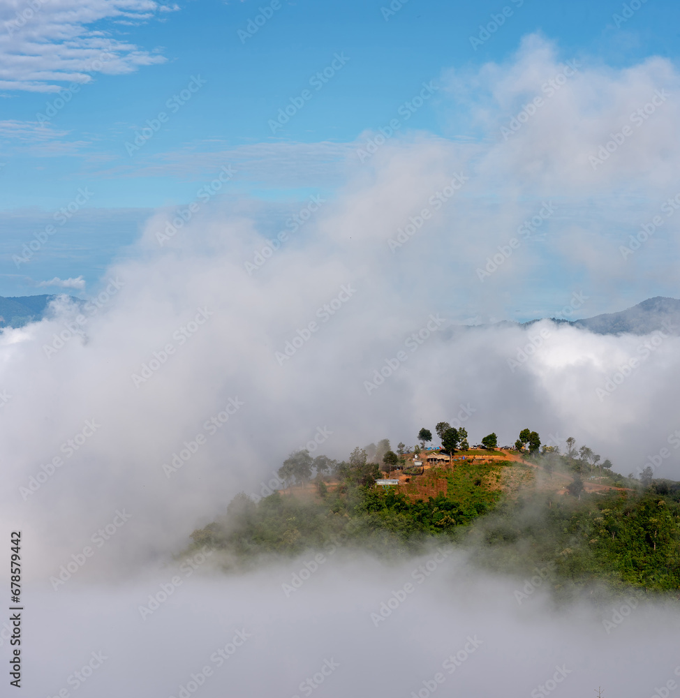 landscape and sky background