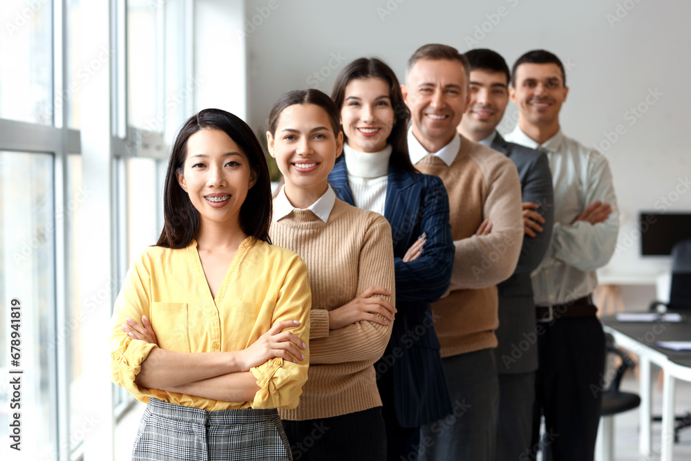 Group of business colleagues in office