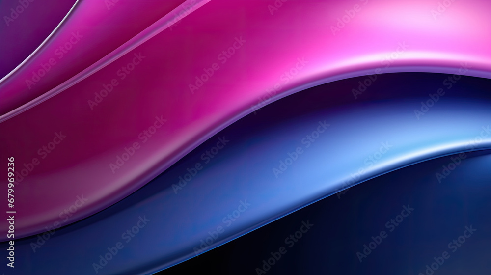 pink and blue abstract background, futuristic design, 3d modern technology background,Colorful abstract background with pink and blue shiny wavy surfaces