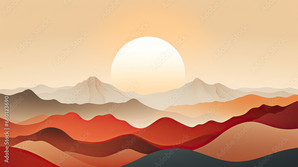 sunset in mountains,sunrise in mountains, Boho Chic Sun landscape sunset mountain