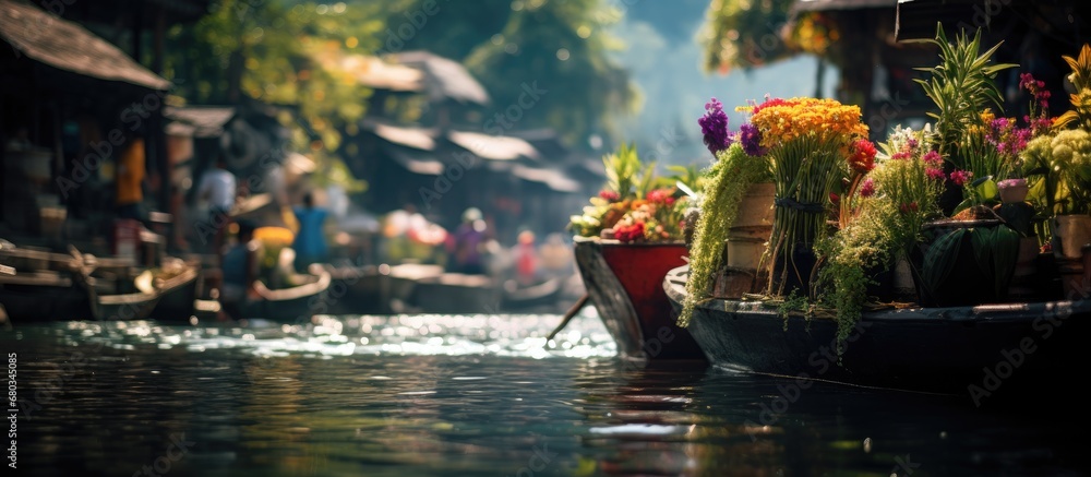 The Asian travel photographer captured the natural beauty of the river with its organic and vibrant flora, while a persons face revealed their awe presence of the majestic animal, as bustling street