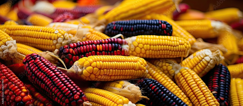 In the bustling South, amidst the vibrant autumn hues, a colorful festival celebrating Latin culture emerged, showcasing organic food and a sea of yellow corn piled high. The kernels, resembling